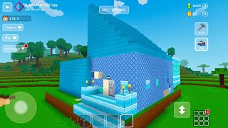 Block Craft 3D Crafting Gameplay Modern House