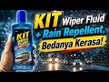KIT Wiper Fluid + Rain Repellent, Bedanya Kerasa! Air Wiper dengan Efek Daun Talas!
