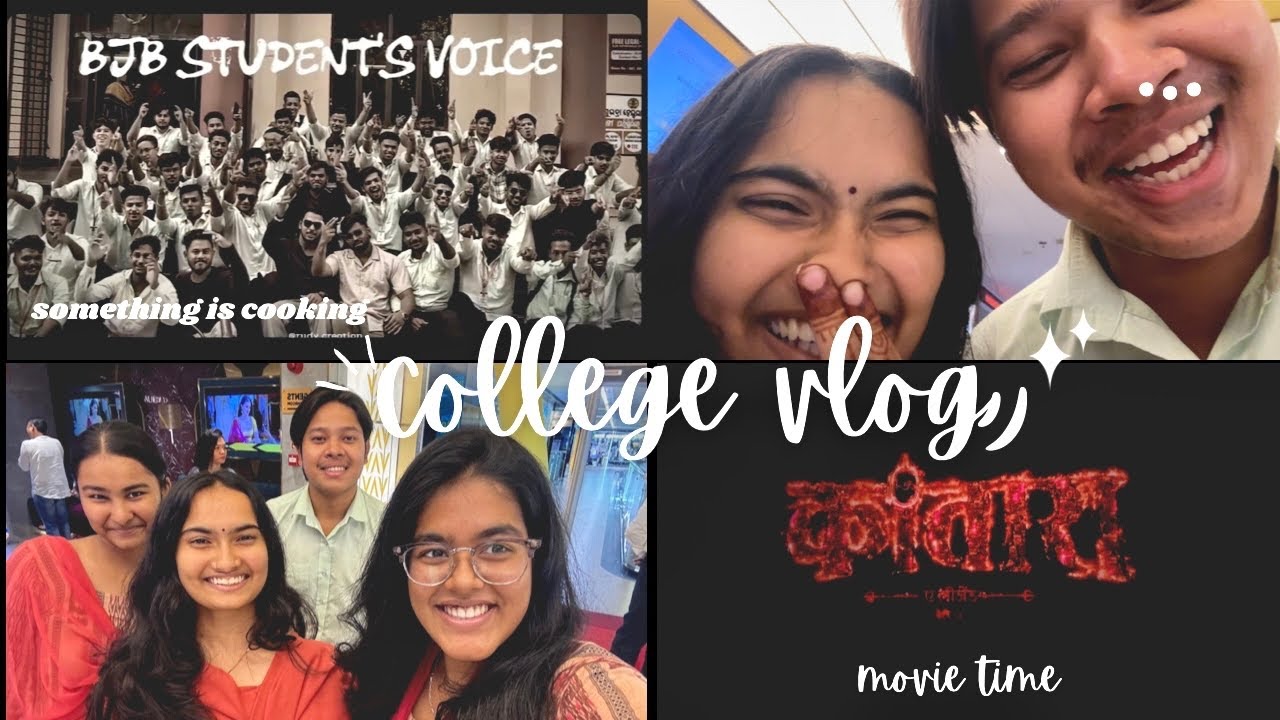 “A Day Full of Laughs, Friends & Movie Time | BJB College Vlog ❤️”
