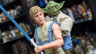 Luke Skywalker & Yoda (Jedi Training) | Star Wars: The Black Series 6" | Action Figure Review