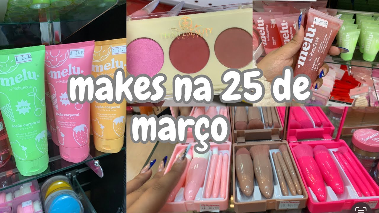 Vlog: COMPRINHAS DE MAKE 25 DE MARÇO 💕🗣️ #vlog #comprinhas