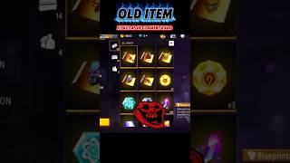free fire old item 😈 free fire official status #shorts #trending #trendingsong #viral #freefire