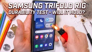 Samsung TriFold Durability Test We found the limit @JerryRigEverything @TheRelaxingEnd 