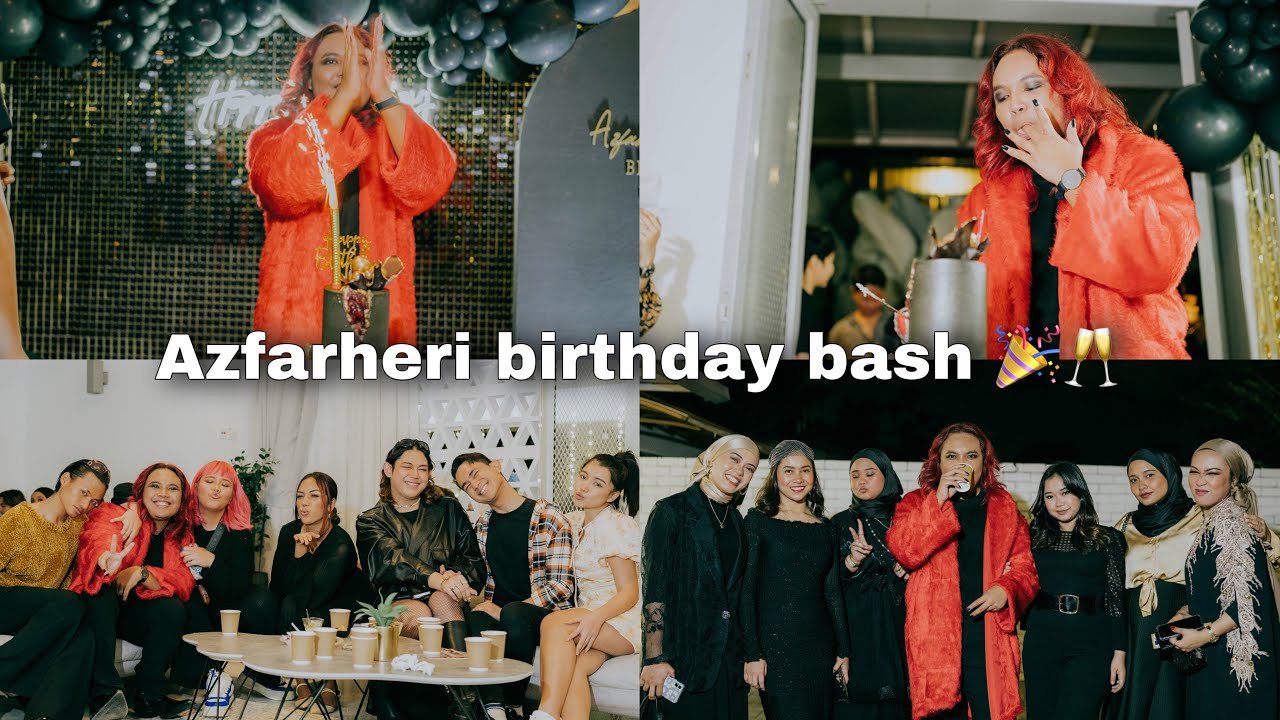 Azfarheri BANYAK PULAK DRAMA DALAM SATU MALAM | AZFARHERI BIRTHDAY PARTY ! 😭 ️ ...