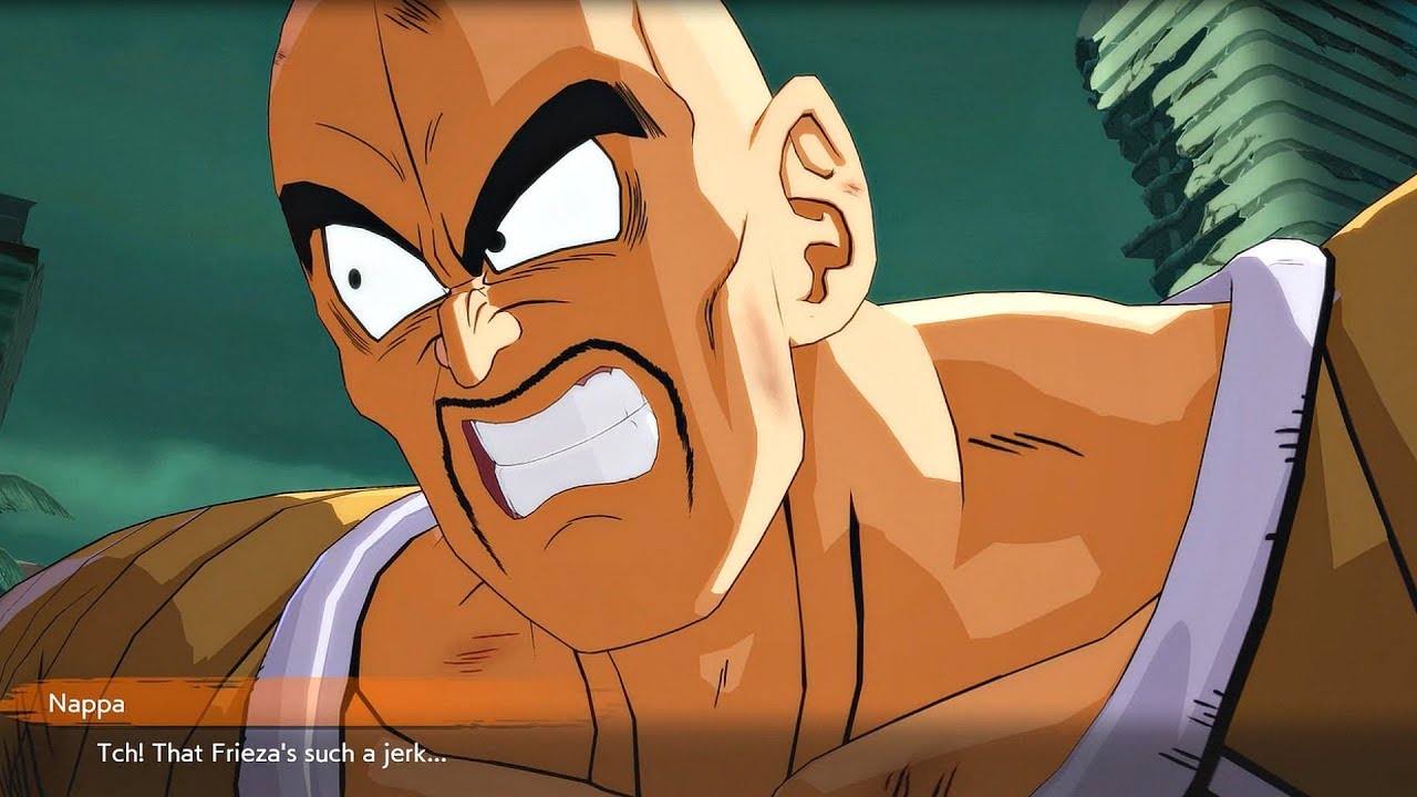Dragon Ball FighterZ - Nappa Says Frieza Is a Jerk