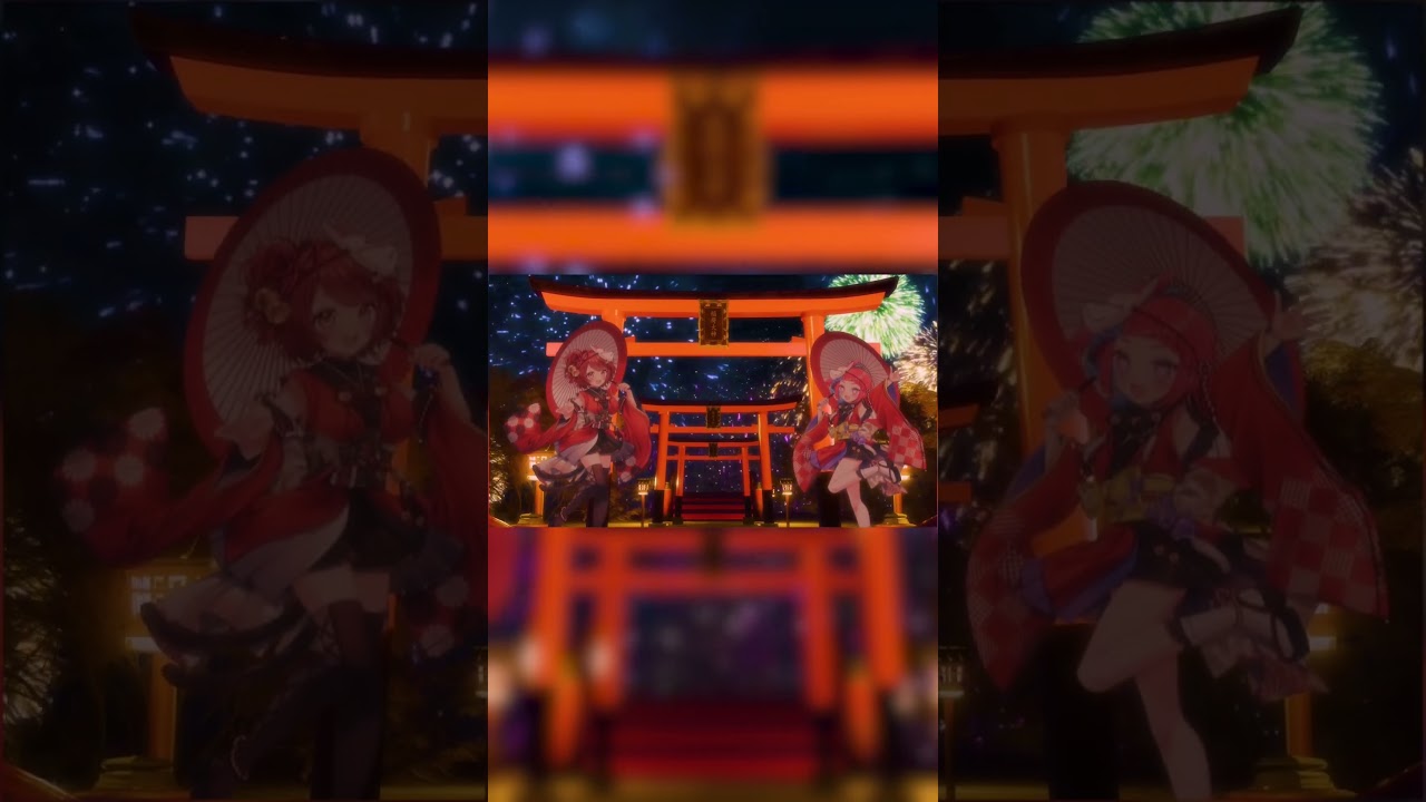 冠菊 coverd by 彩莉ざくろ×榎戸 #shorts #歌ってみた #学園アイドルマスター