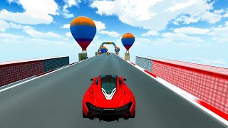 CRAZY Car Racing Game for Kids 🚗🔥Impossible Sky Track Car Stunt Challenge 😱 screenshot 2