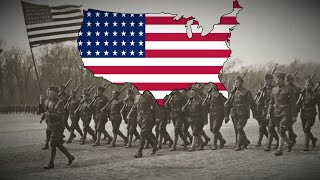The Last Long Mile - US WW1 Army Marching Song (Lyric Video)