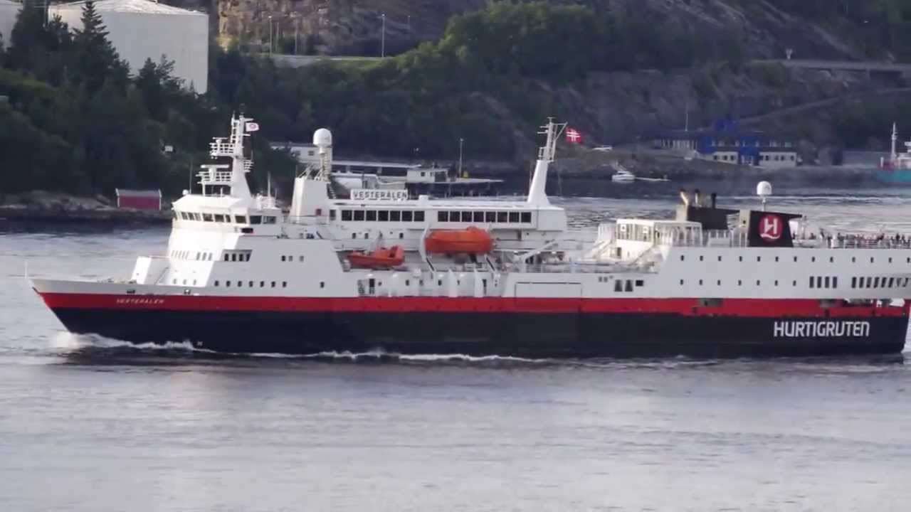 MS Vesterålen (Bergen) - YouTube
