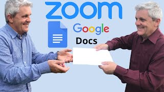 Share GOOGLE DOC in ZOOM (so others can access it after the meeting)