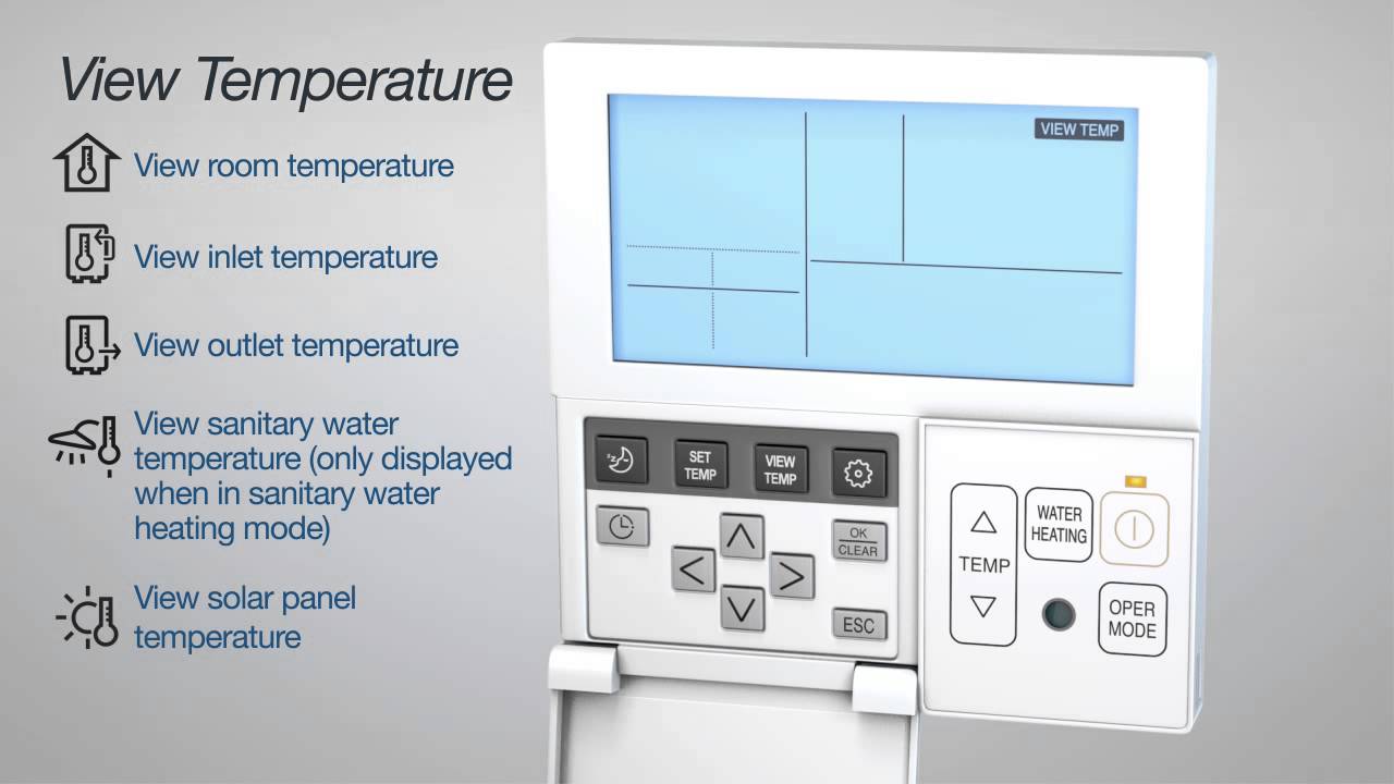 LG Therma V View Temp - YouTube