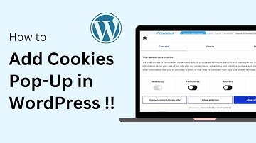 How To Add Cookies Popup In WordPress ! (Quick & Easy)