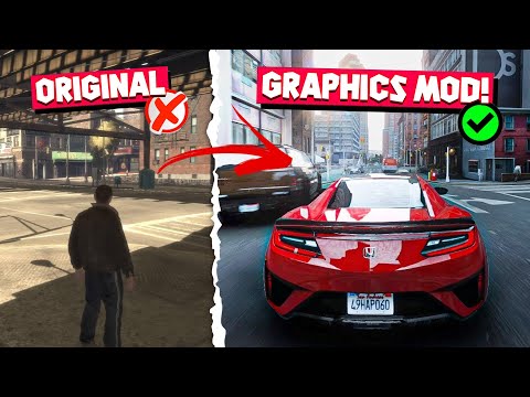 GTA 4 WITH BEST *HIGH GRAPHICS MOD* 😍 NEW GTA 4 REMASTERED (FOR LOW END PC) 2 GB RAM!