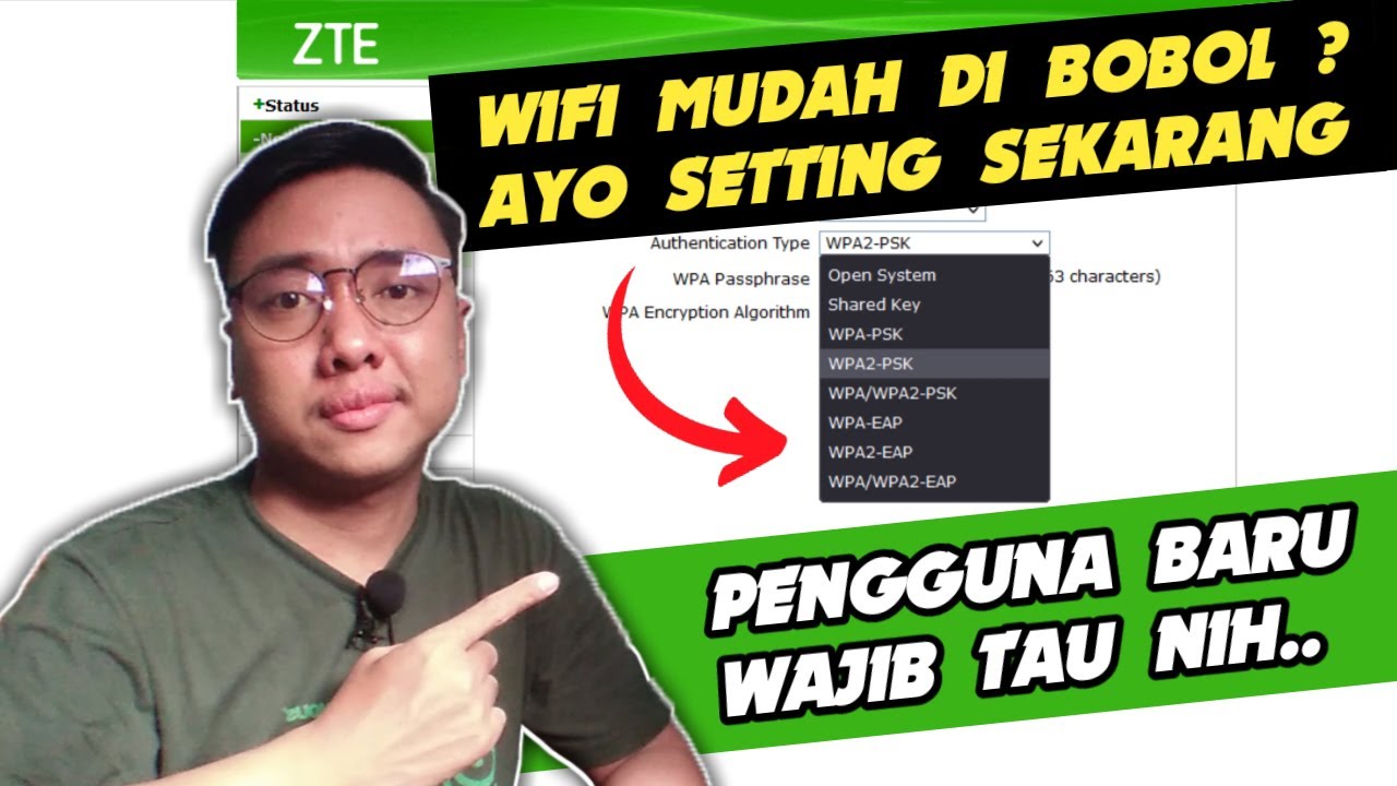 Cara Setting Wifi Indihome Agar Sulit Dibobol Zulkifli Channel Youtube
