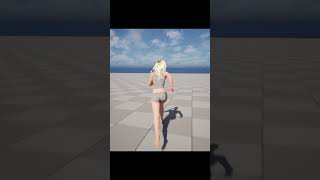 Metahuman hair simulation