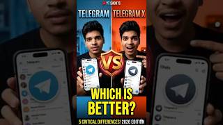 🚀 Telegram vs Telegram X: Edhi Best? | 2026 Comparison #telegram #tech #venom #telugu #highinternet
