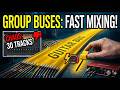 Home Recording Shortcuts: Fast Mixing with Group Buses