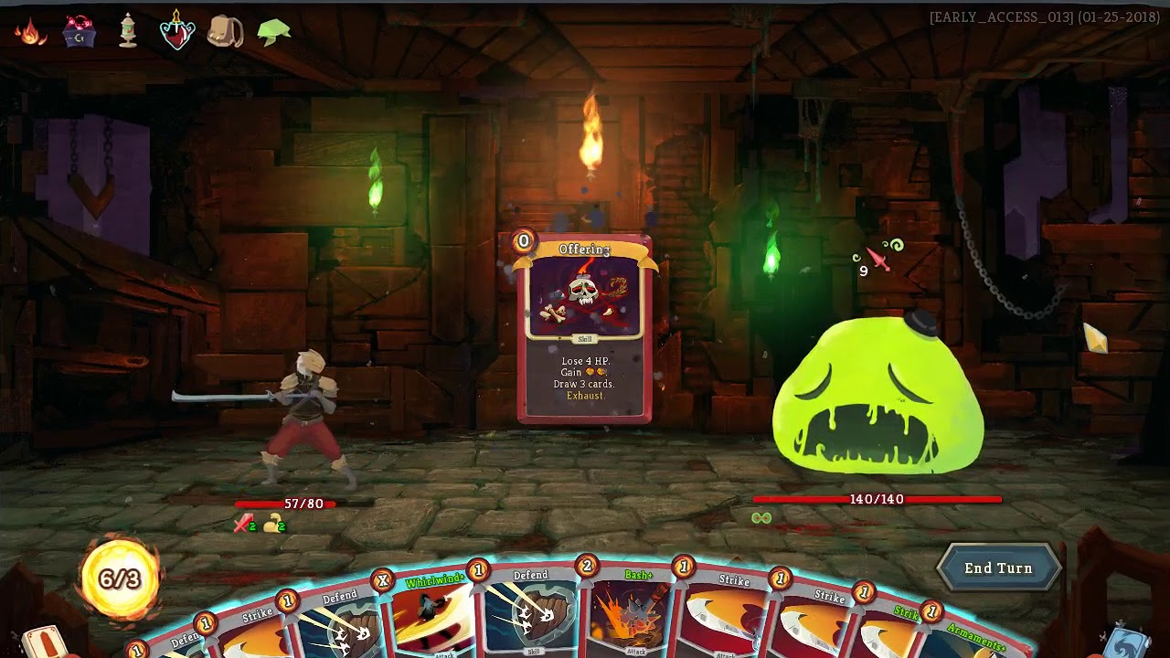 Slay The Spire OTK Final boss with WhirlWind YouTube