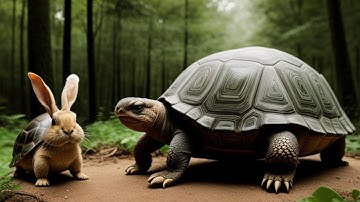 The Tortoise and the Rabbit  | Classic Fable for Kids