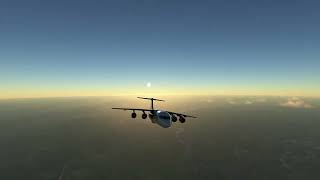 MSFS Full Flight from Fairbanks to Anchorage (PAFA-PANC) 4K Just Flight BAE 146-200QT