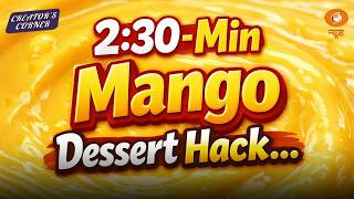 Quick Mango Dessert Recipe with Leftover Bread | Creator's Corner | DD News screenshot 1