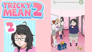 Tricky Mean 2 Level 5 Walkthrough | Solution & Answer | i want to be friends with