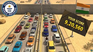 Traffic Racer - 9,20,560 Score World Record Without Using Brake | Bugatti Veyron | Official Gameplay screenshot 3