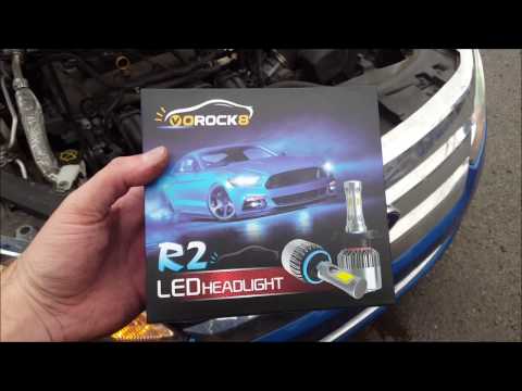 Ford Fusion 2012 Headlights - Installing new LED Headlights