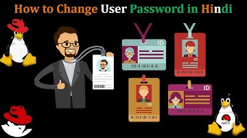Red Hat Linux: How to Change/Reset User Password, User Management (Hindi)