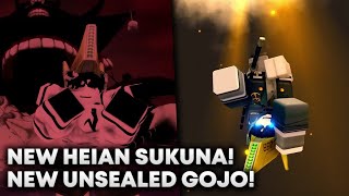 NEW HEIAN SUKUNA & UNSEALED GOJO in the BEST ROBLOX JJK GAME!