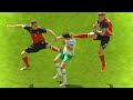 Brutal  dirty fouls in football