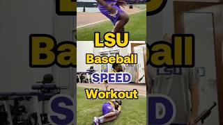 The LSU Baseball Speed Workout was ablast! ⚾️