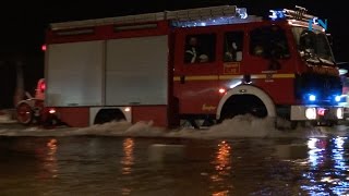 Sturmflut: Land unter in Lübeck und Travemünde