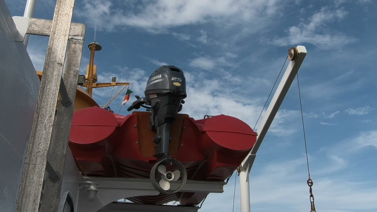 Auf der Fähre von Büsum nach Helgoland. Einfach nur auf dem Meer sein