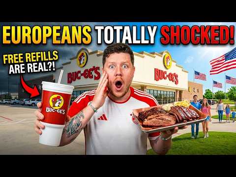 Free Refills? Europeans React to the Most American Thing Ever!