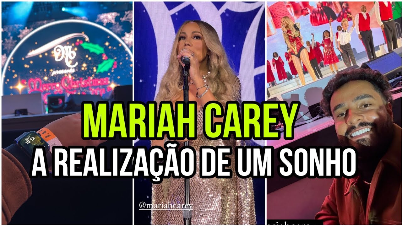 Gabriel Henrique - Show da Mariah Carey - Um sonho Realizado @GabrielHenriqueMusic