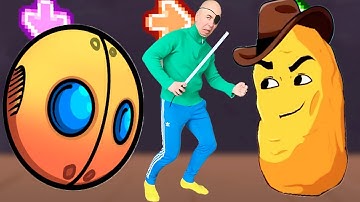 FNF Character Test | Gameplay VS Real Life | Yellow Vs Green Characters