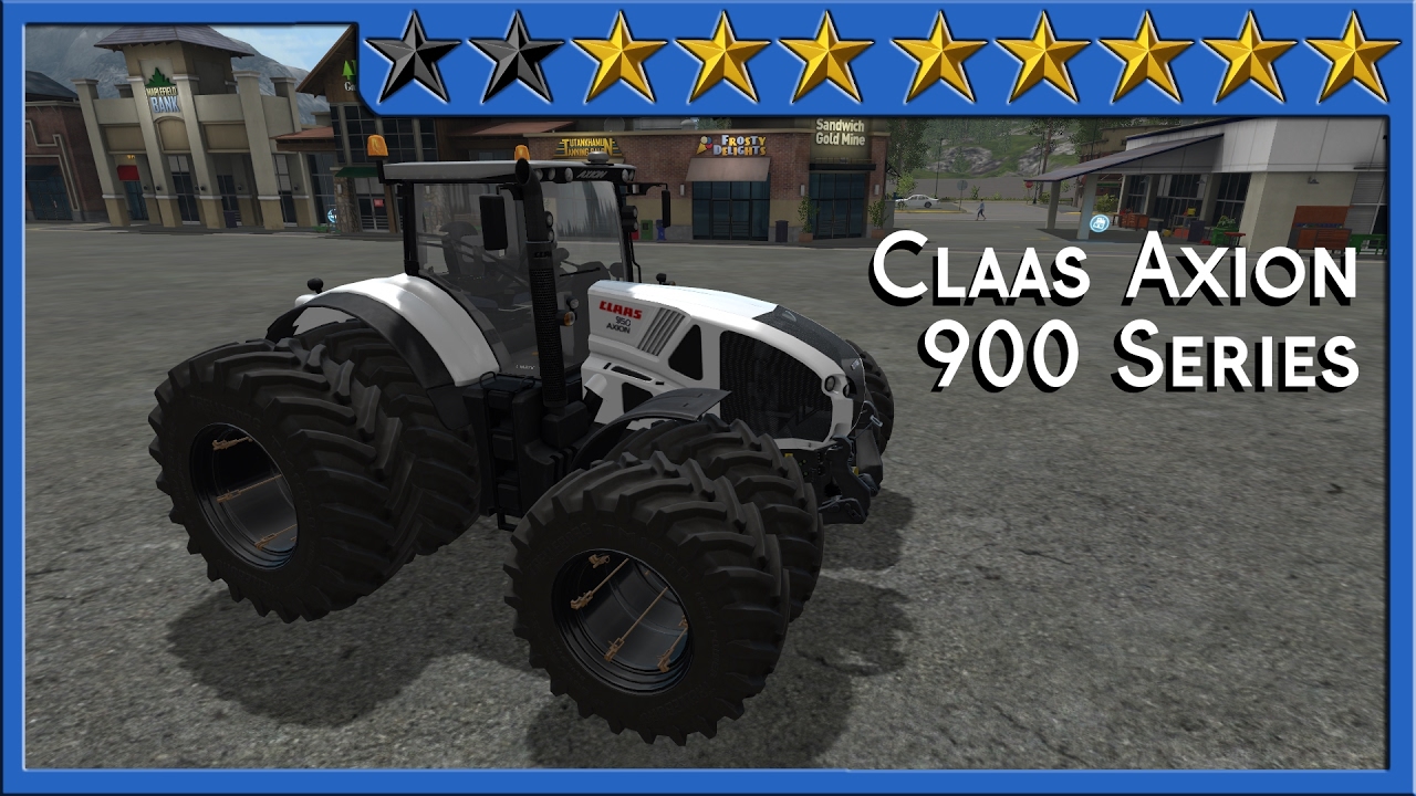 Review Claas Axion 900 Series Fs17 Monster Trucks Series Farming Simulator