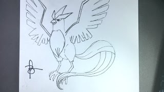 Como Desenhar o Zapdos - Desenhando Pokemon Lendário