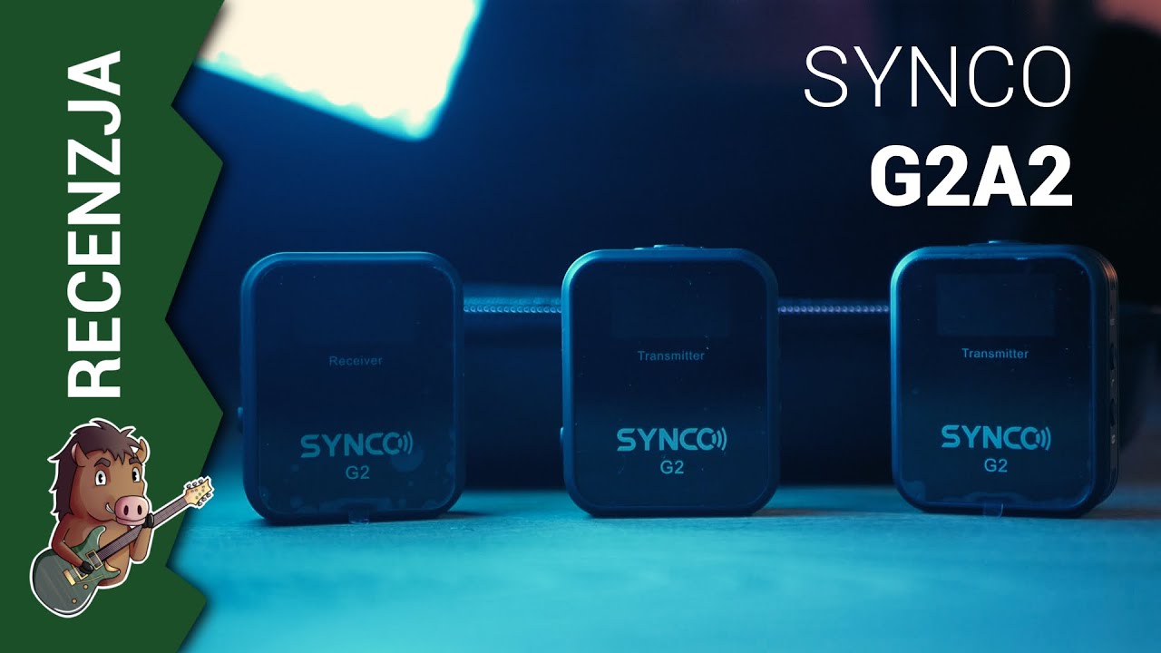 🎸SYNCO G2A2 | G2A1 - tani system-mikrofon bezprzewodowy do nagrywania dźwięku