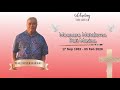 The Late Moananu Matalavea Pati Masina Leoleoga