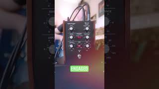 You only get this volumetric sound with THIS kind of pedal #behringer #BM13 #Phaser #pedals #guitar