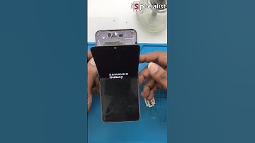 Samsung Z Flip 4 Strip Replacement Done ✅ Fix Green Screen, No charge, Dead #zflip4 #shorts