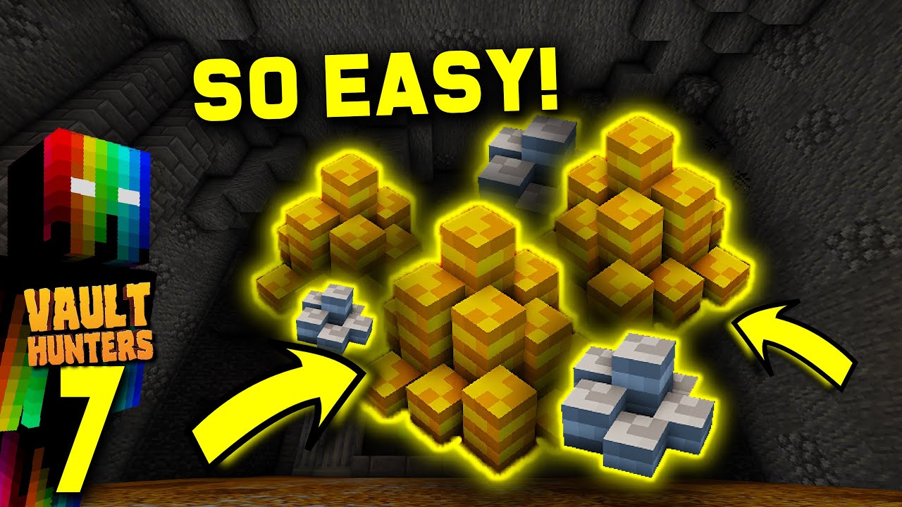 How to get Easy & Fast Vault Gold!  - Vault Hunters Minecraft 7