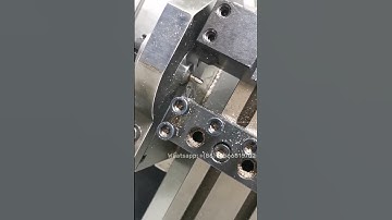 How to process slim brass workpiece by SMARTLATHE SL-25 CNC with follow rest device | CNC smartlathe