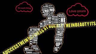 Word Cloud Animation – Love Yourz by J. Cole | Media Design