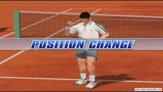 Virtua Tennis 2 Gameplay (Dreamcast)
