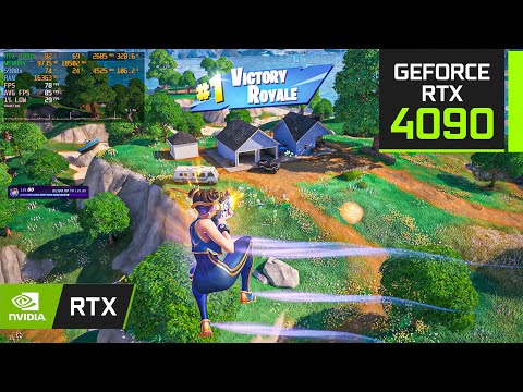 Fortnite : Chapter 4 Season 4 | RTX 4090 24GB ( 4K Maximum Settings RTX ON / DLSS ON)