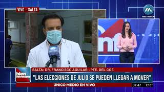 FRANCISCO AGUILAR: “LA SEGUNDA OLA LLEGARÁ A SALTA EN 2 O 4 SEMANAS”