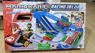 Unboxing Mario Kart Racing Deluxe Toy - Birthday Present